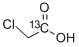 CHLOROACETIC-1-13C ACID Struktur