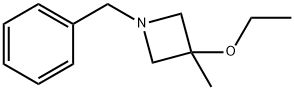 Azetidine, 3-ethoxy-3-methyl-1-(phenylmethyl)- (9CI) Struktur