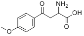 DL-2-AMINO-4-(4-METHOXYPHENYL)-4-OXOBUTANOIC ACID Struktur