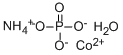 AMMONIUM COBALT(II) PHOSPHATE MONOHYDRATE Struktur