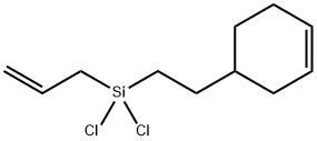 ALLYL[(2-CYCLOHEXENYL-2-ETHYL)]-DICHLOROSILANE Struktur