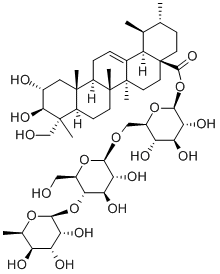 Asiaticoside Structure