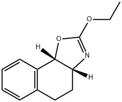 Naphth[2,1-d]oxazole, 2-ethoxy-3a,4,5,9b-tetrahydro-, cis- (9CI) Struktur