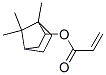 endo-1,7,7-trimethylbicyclo[2.2.1]hept-2-yl acrylate Struktur