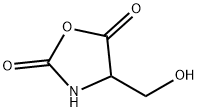 4-(hydroxymethyl)oxazolidine-2,5-dione Struktur