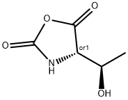 (R*,S*)-4-(1-hydroxyethyl)oxazolidine-2,5-dione Struktur