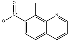 8-methyl-7-nitroquinoline Struktur