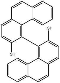 4,4-Biphenanthrene-3,3-dithiol Struktur