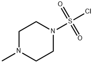 4-methylpiperazine-1-sulfonyl chloride Struktur