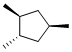 CIS,TRANS,CIS-1,2,4-TRIMETHYLCYCLOPENTANE Struktur