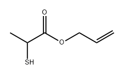 2-Mercaptopropionic acid allyl ester Struktur