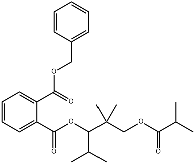 3-Hydroxy-2,2,4-triMethylpentyl Ester Benzyl Phthalate Struktur