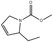 1H-Pyrrole-1-carboxylicacid,2-ethyl-2,5-dihydro-,methylester(9CI) Struktur