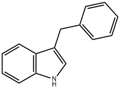 3-BENZYLINDOLE Struktur