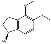 (S)-4,5-DIMETHOXY-INDAN-1-YLAMINE Struktur