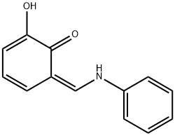 2,4-Cyclohexadien-1-one, 2-hydroxy-6-[(phenylamino)methylene]-, (Z)- (9CI) Struktur