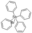 TETRAPHENYLANTIMONY BROMIDE Struktur