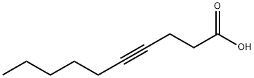 4-Decynoic acid Struktur