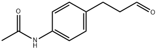 N-[4-(3-OXO-PROPYL)-PHENYL]-ACETAMIDE Struktur