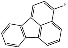 3-FLUOROFLUORANTHENE Struktur