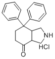 7,7-DIPHENYL-OCTAHYDRO-ISOINDOL-4-ONE HYDROCHLORIDE Struktur