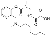 2-((Heptylmethylamino)methyl)-3-pyridinyl dimethylcarbamate ethanedioa te (1:1) Struktur