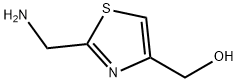 4-Thiazolemethanol,  2-(aminomethyl)- Struktur