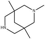 1,3,5-TRIMETHYL-3,7-DIAZA-BICYCLO[3.3.1]NONANE Struktur