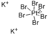 POTASSIUM HEXABROMOPLATINATE(IV) Struktur