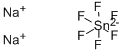 SODIUM HEXAFLUOROSTANNATE (IV) Struktur