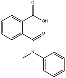 2-{[METHYL(PHENYL)AMINO]CARBONYL}BENZOIC ACID Struktur