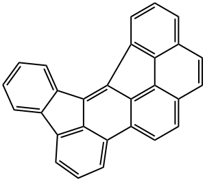 DIINDENO[4,3,2,1-CDEF:1',2',3'-HI]CHRYSENE Struktur