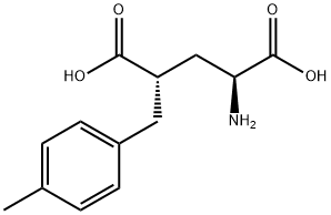 (4S)-4-(4-METHYLBENZYL)-L-GLUTAMIC ACID
 Struktur