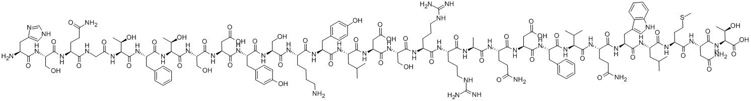 Glucagon Struktur