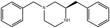 (R)-1,3-dibenzylpiperazine Struktur