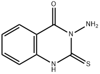 3-AMINO-2-MERCAPTO-3H-QUINAZOLIN-4-ONE Struktur