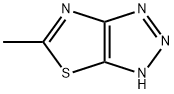 1H-Thiazolo[4,5-d]-1,2,3-triazole,  5-methyl-  (9CI) Struktur