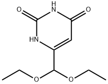 6-(Diethoxymethyl)uracil Struktur