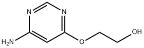 Ethanol, 2-[(6-amino-4-pyrimidinyl)oxy]- (9CI) Struktur