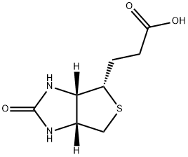 3-[(1S,2S,5R)-7-oxo-3-thia-6,8-diazabicyclo[3.3.0]oct-2-yl]propanoic acid Struktur