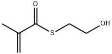 hydroxyethylthiomethacrylate Struktur