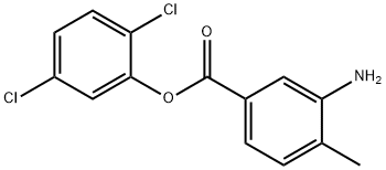 2,5-Dichlorophenyl 3-amino-4-methylbenzoate Struktur