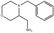 C-(4-BENZYL-MORPHOLIN-3-YL)-METHYLAMINE Struktur