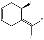 Cyclohexene, 4-(difluoromethylene)-5-fluoro-, (R)- (9CI) Struktur