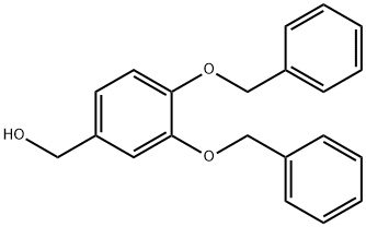 3,4-bis(benzyloxy)benzyl alcohol Struktur