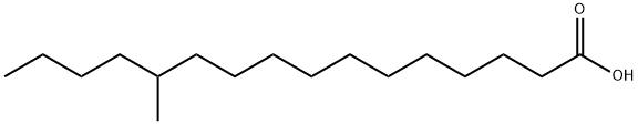 12-methylhexadecanoic acid Struktur