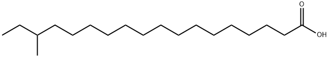 16-METHYLOCTADECANOIC ACID Struktur