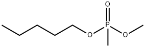 Methyl pentyl methylphosphonate Struktur