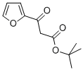 BETA-OXO-2-FURANPROPANOIC ACID 1,1-DIMETHYLETHYL ESTER Struktur