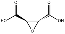 (2R,3R)-(-)-EPOXYSUCCINIC ACID Struktur